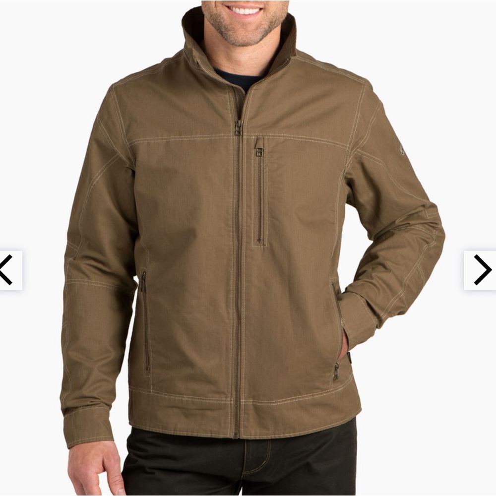 Kuhl Men's Brown Zip-Up Field Jacket